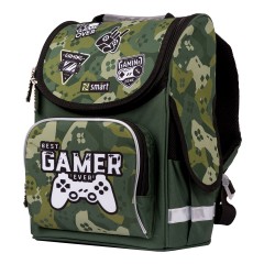 Рюкзак каркасный Smart PG-11 Best Gamer зеленый 557016