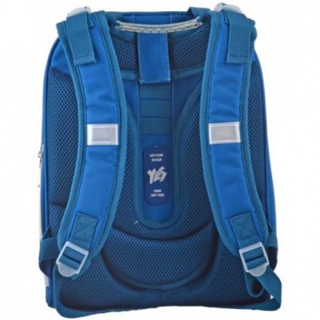 Ранец ортопедический каркасный YES Football H-12