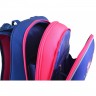 Ранец ортопедический каркасный YES Owl blue H-12