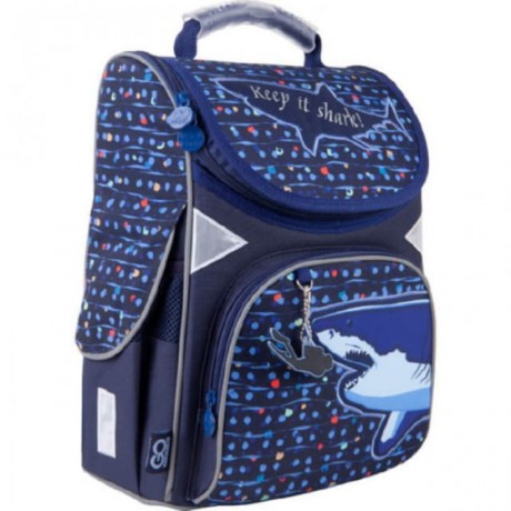 Рюкзак GoPack Education каркасный 5001-9 Shark