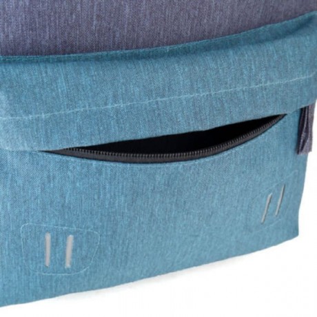 Рюкзак GoPack Сity 140-1 сірий, бірюзовий