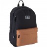 Рюкзак GoPack Сity 140-2 чорний, гірчичний