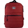 Рюкзак GoPack Сity 167-2 бордовий