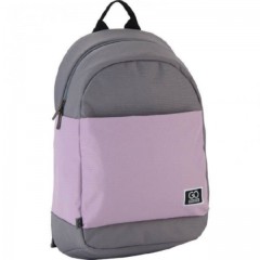 Рюкзак GoPack Сity 173-1 сірий, рожевий