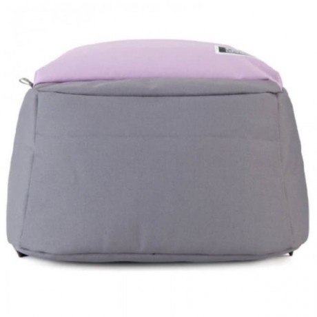 Рюкзак GoPack Сity 173-1 сірий, рожевий